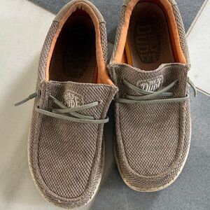 Hey Dude Boys Tan Loafers